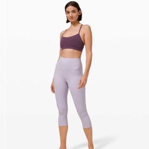 SOLD NWT Lululemon Align HR Crop 21” Lavender Dew Leggings